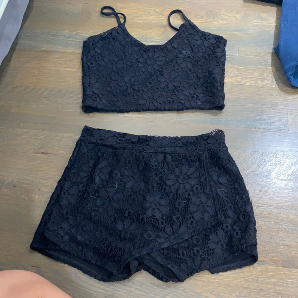 2 piece skort